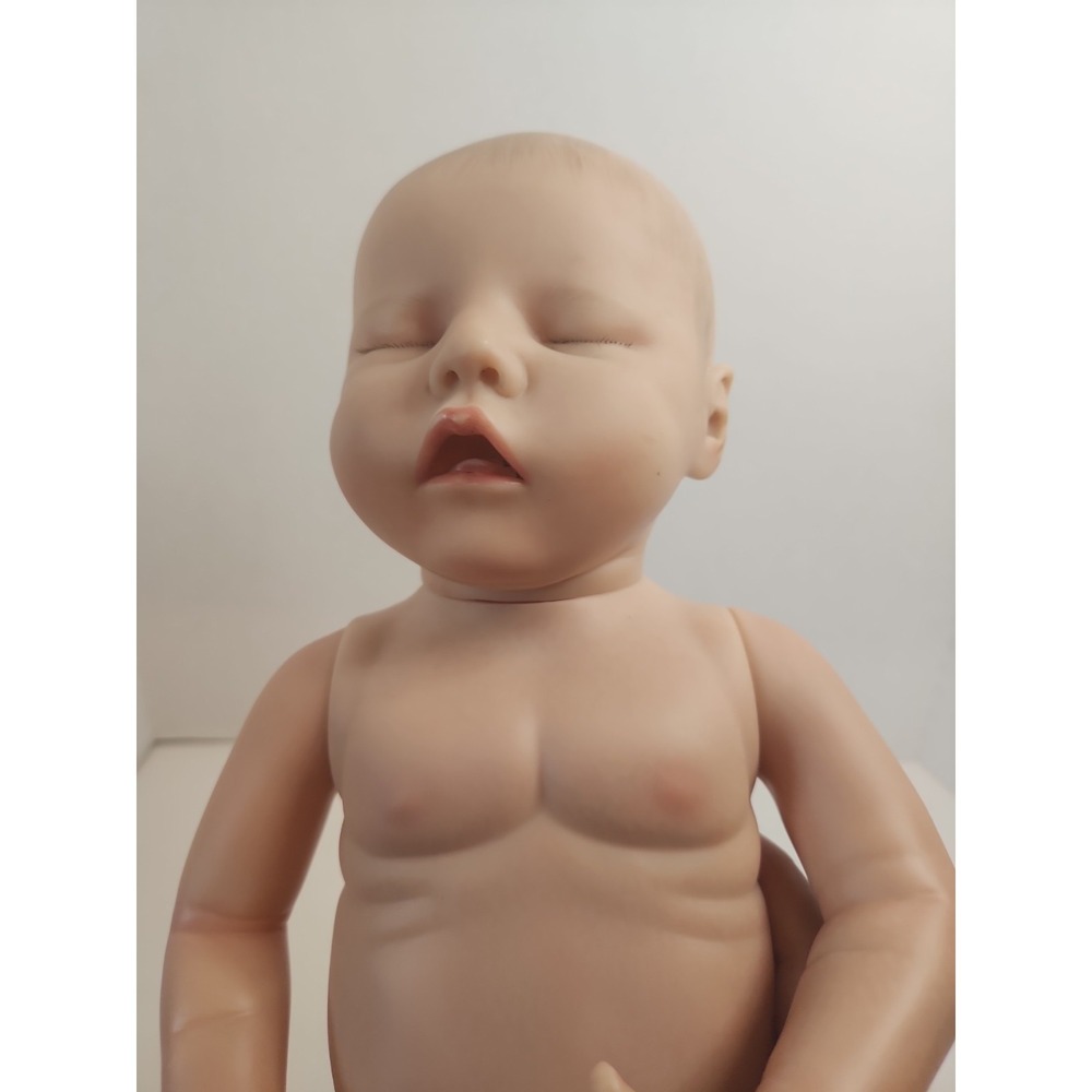 17" Realistic Reborn Baby Doll Full Body Vinyl Anatomically Correct Girl... - Picture 1 of 16